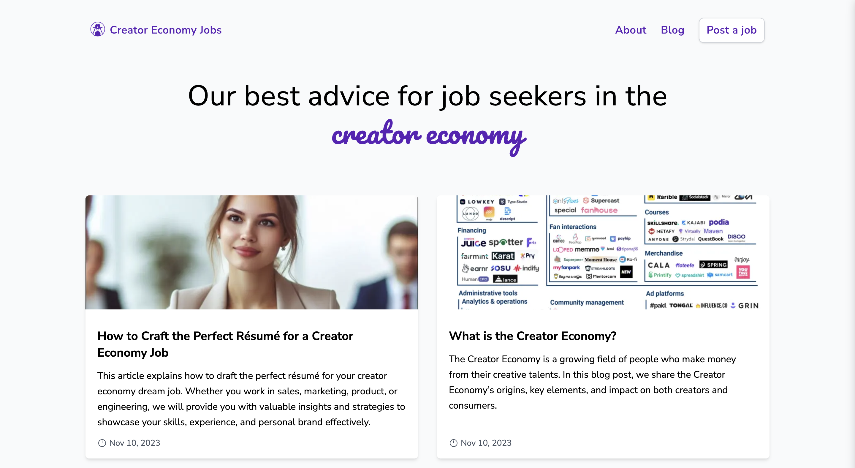 Creator Economy Jobs