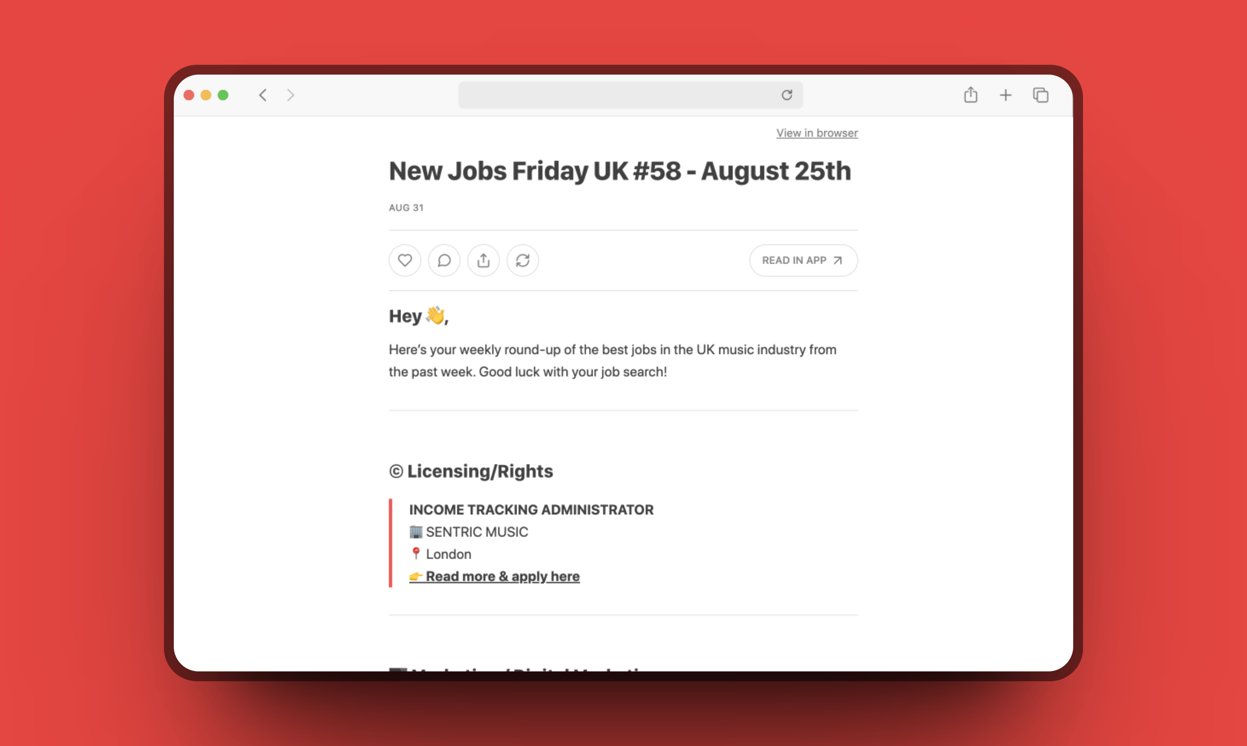 New Jobs Friday UK