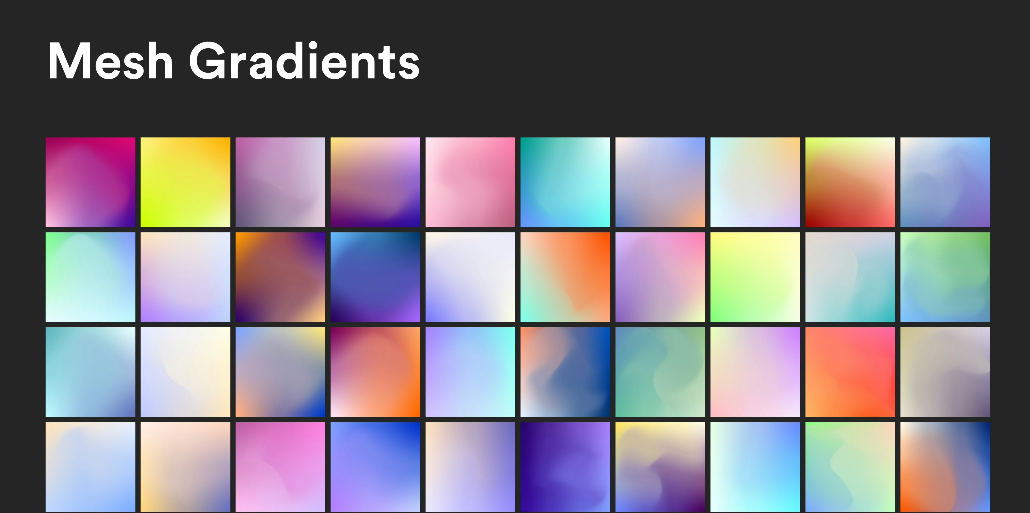 100 Mesh Gradients