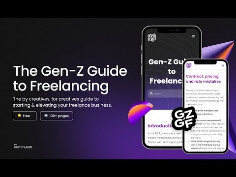 The Gen-Z Guide to Freelancing by Continuum