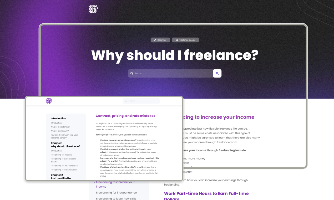 The Gen-Z Guide to Freelancing by Continuum