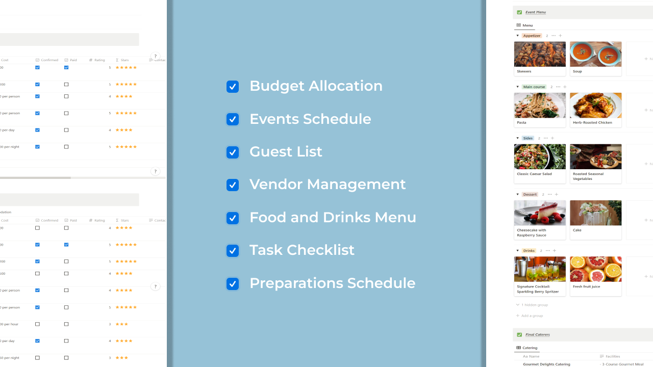 Ultimate Notion Event Planner