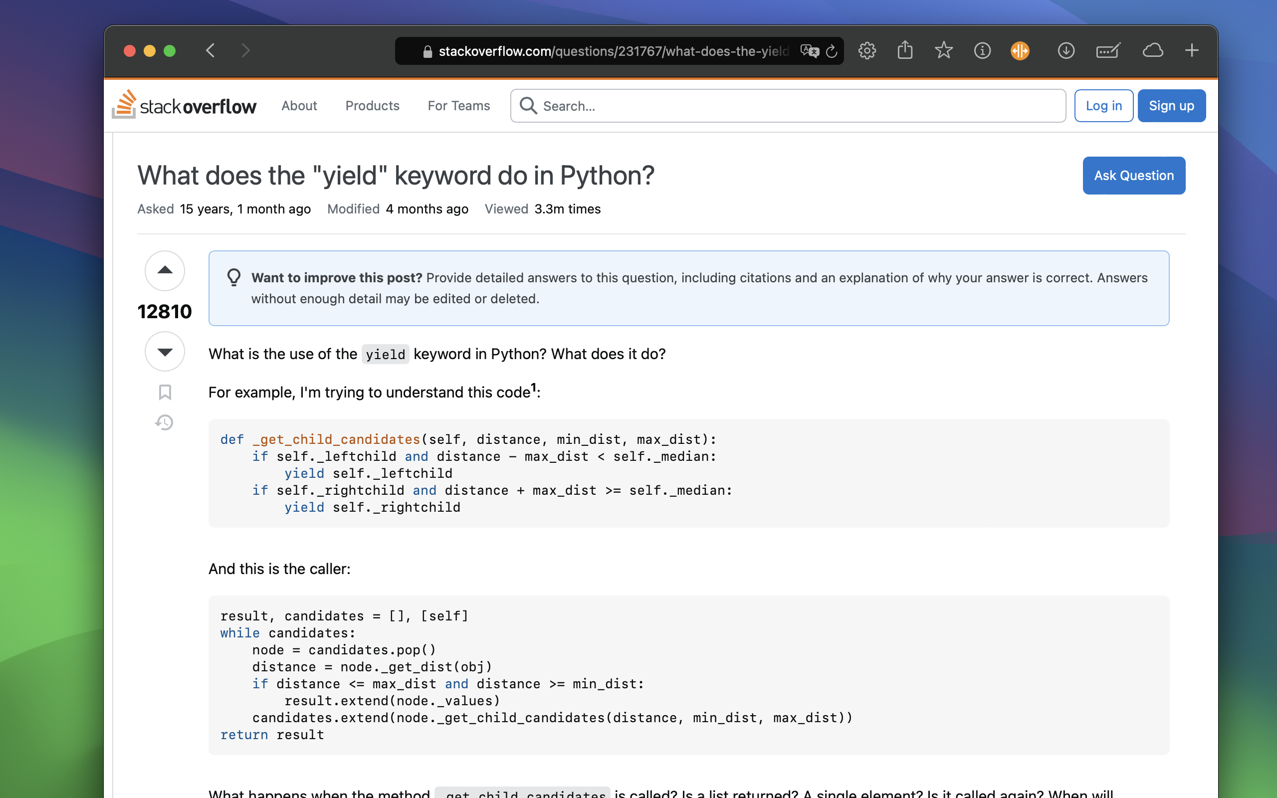 Safari Full width for StackOverflow