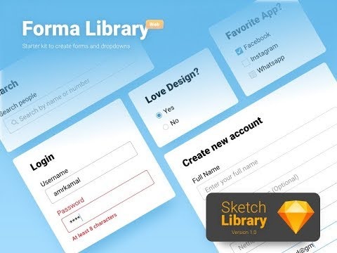 Forma Sketch Library