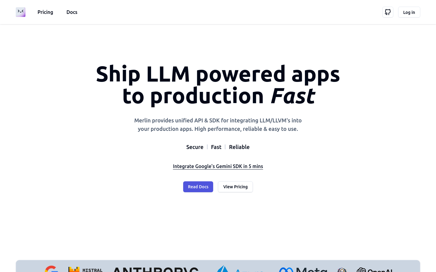 Merlin API Platform