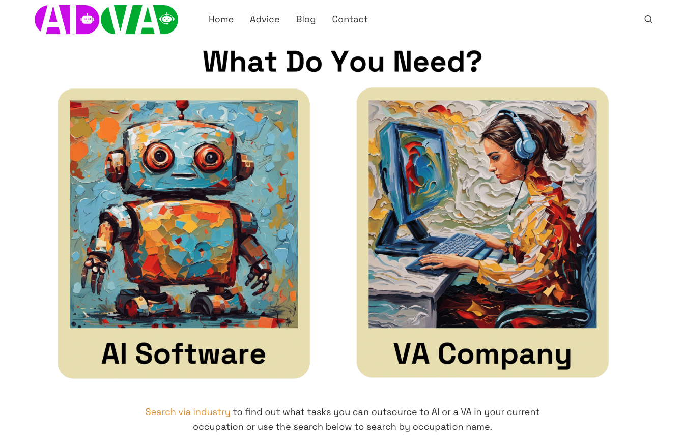 AI or VA?