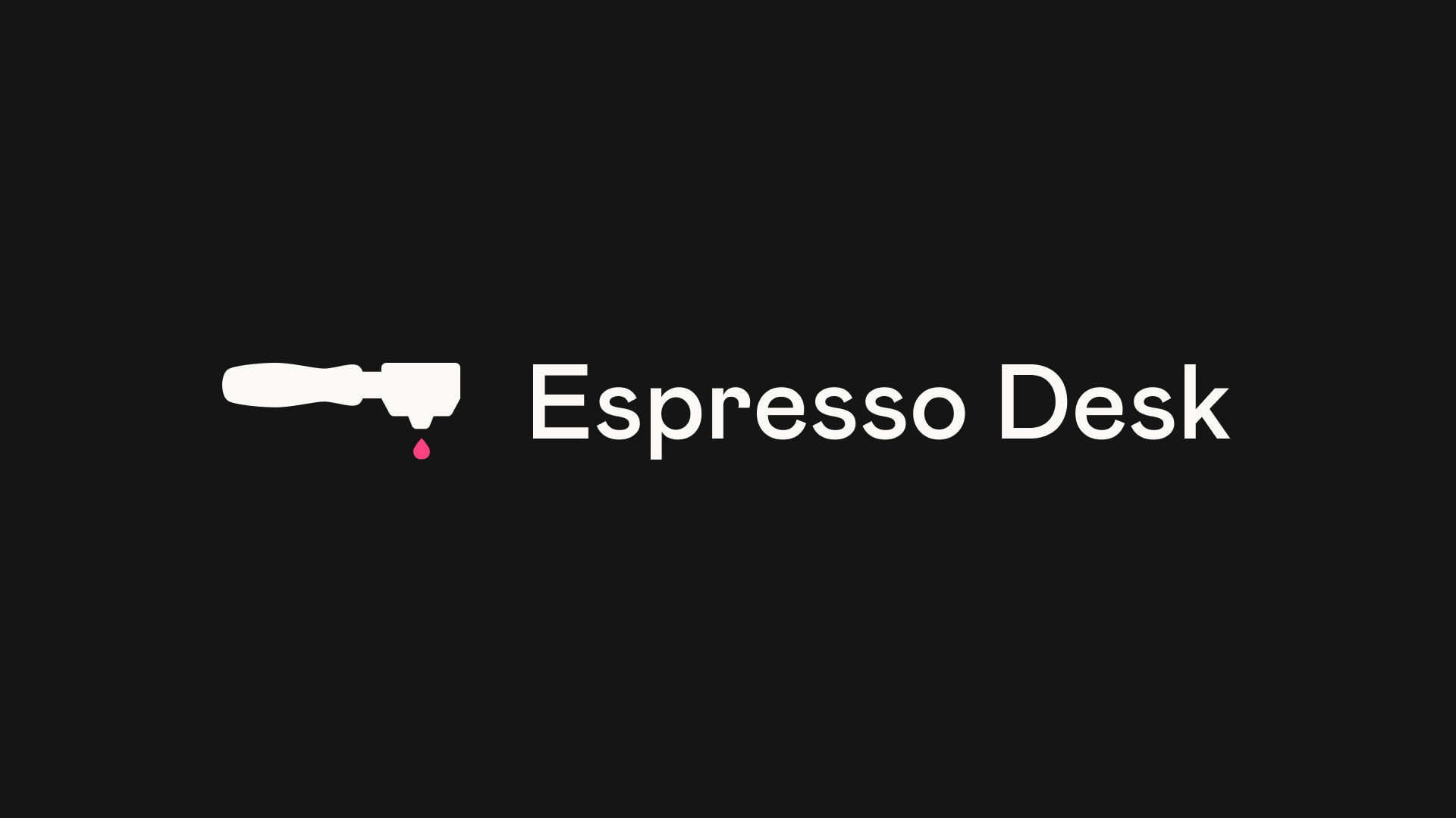 Espresso Desk