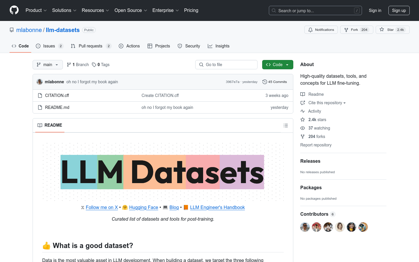 llm-datasets