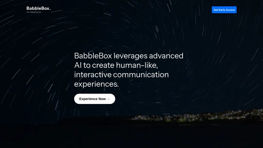 BabbleBox.ai by MakeForms.io