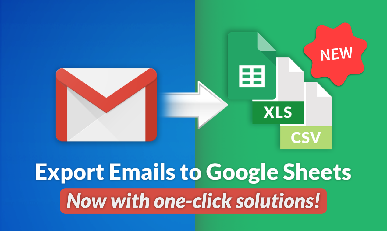 Export Emails to Sheets by cloudHQ