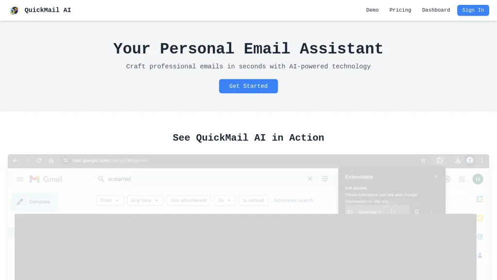 QuickMail AI