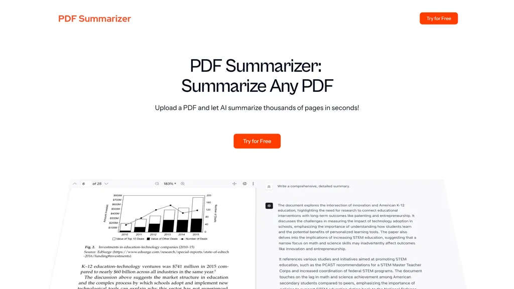 PDFSummarizer.org