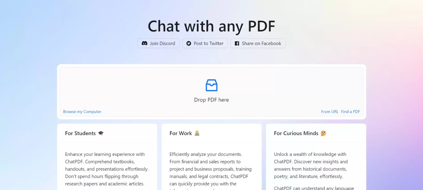 Chatpdf