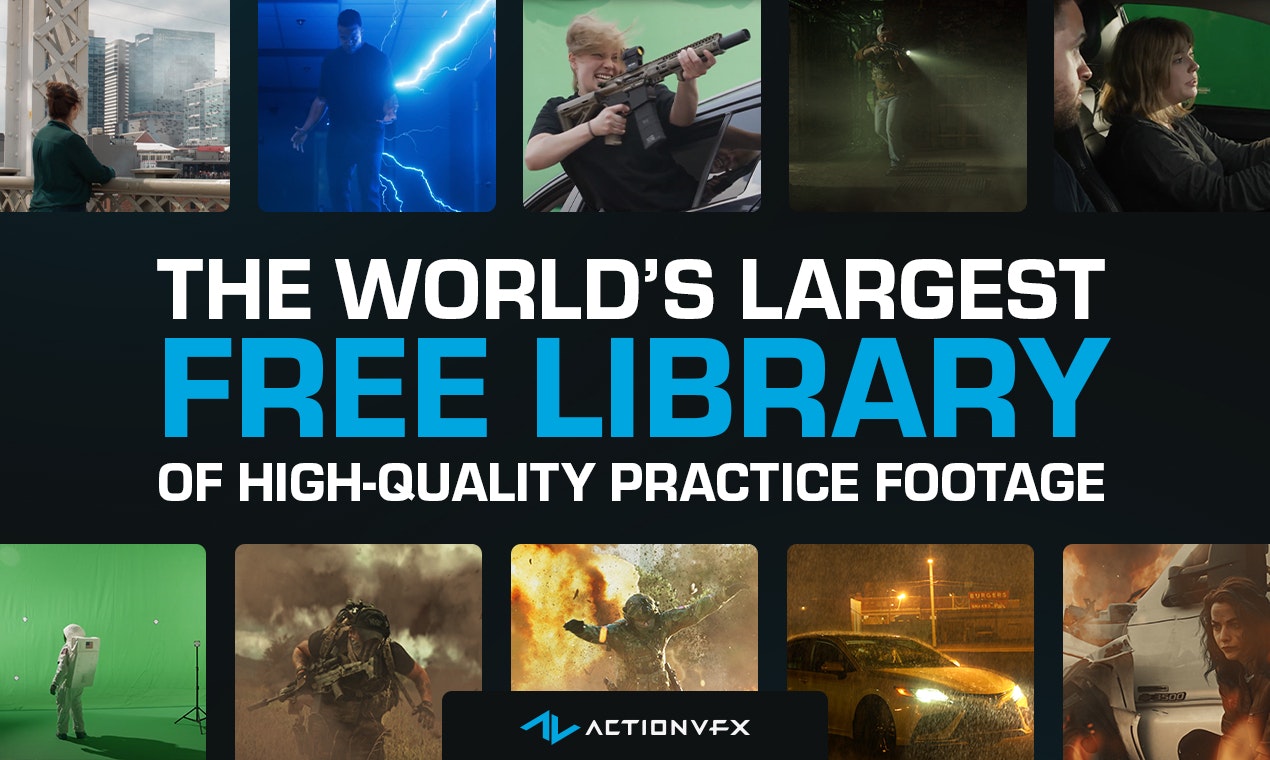 Practice Footage Library by ActionVFX