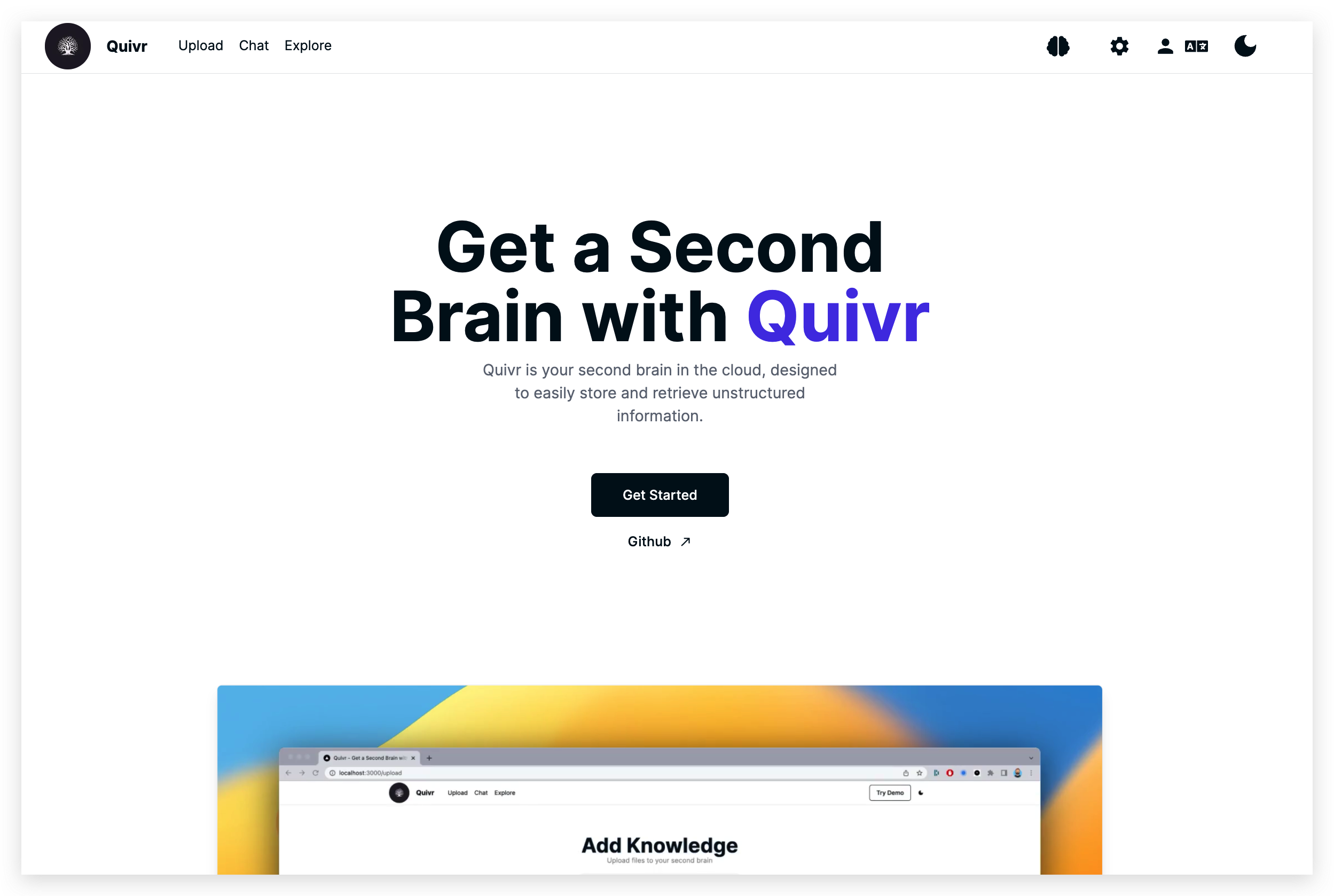 Quivr - Your Second Brain