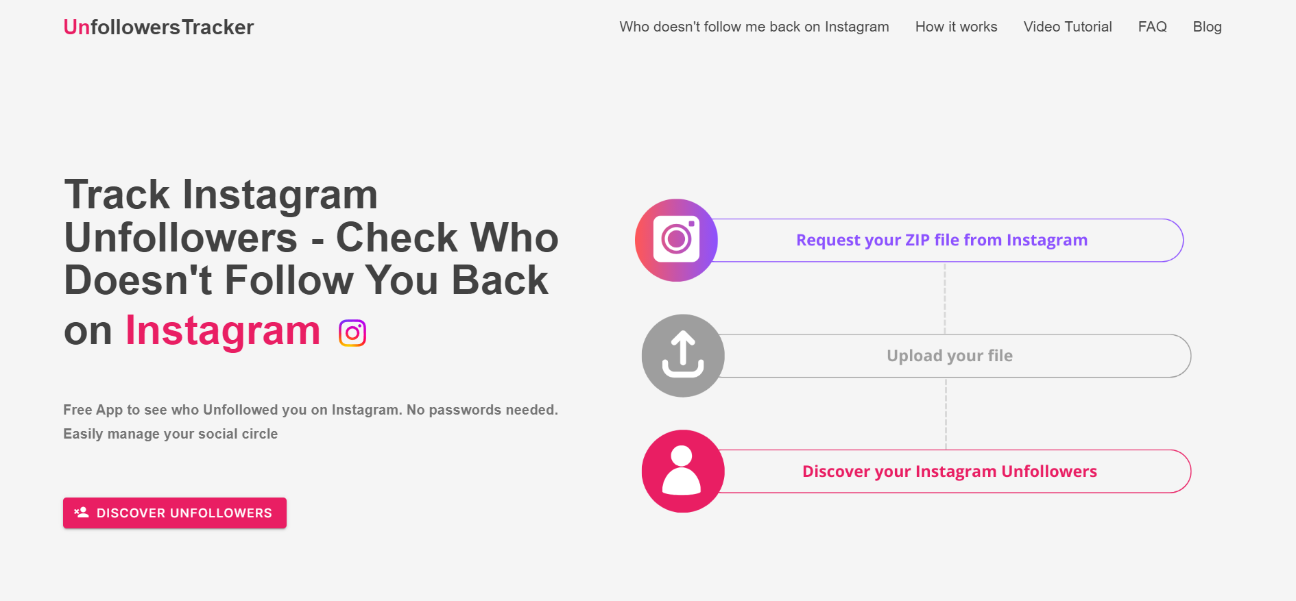 Unfollowers Tracker