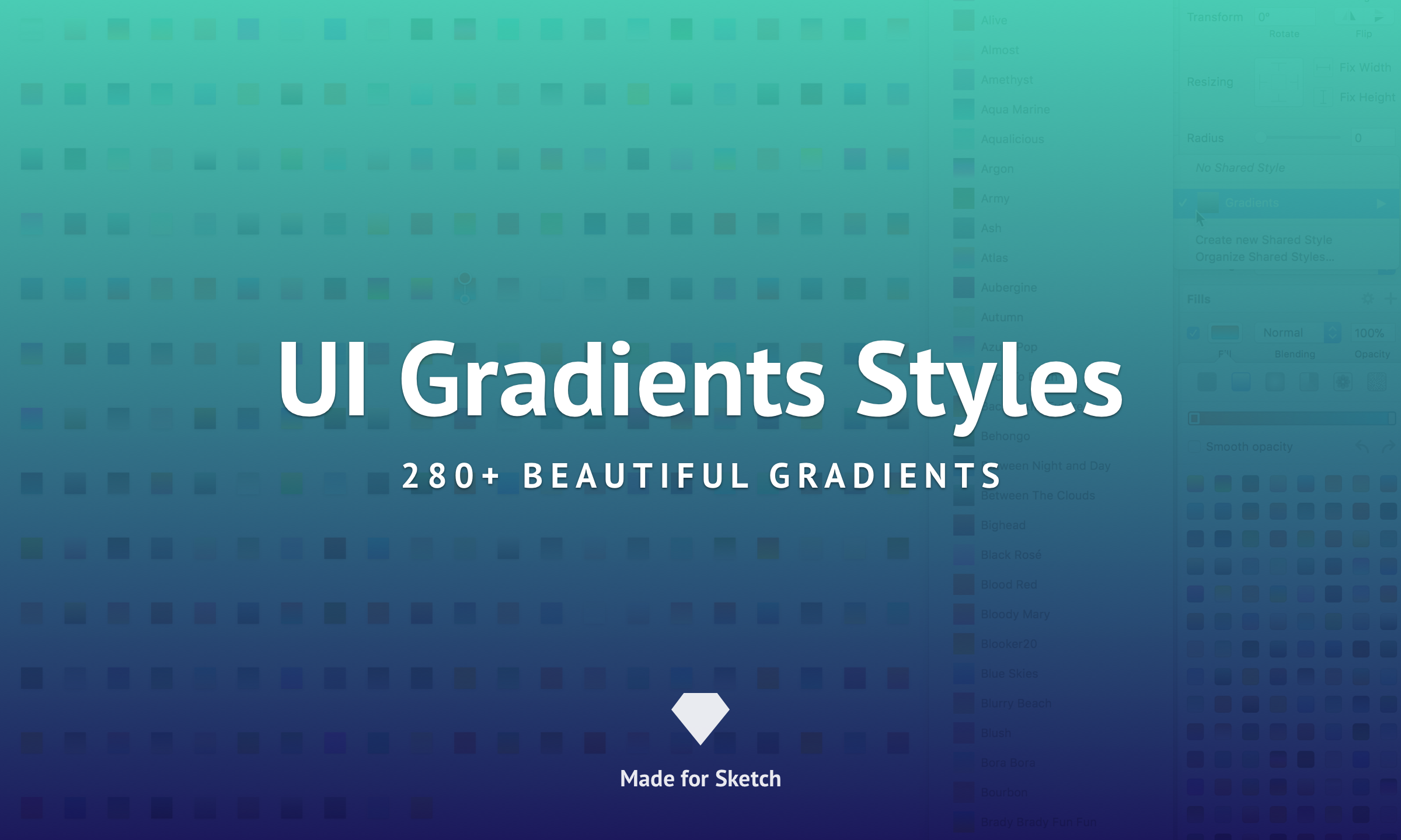 Gradients for Sketch