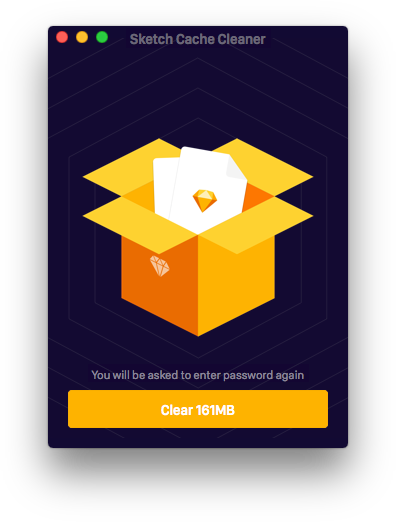 Sketch Cache Cleaner