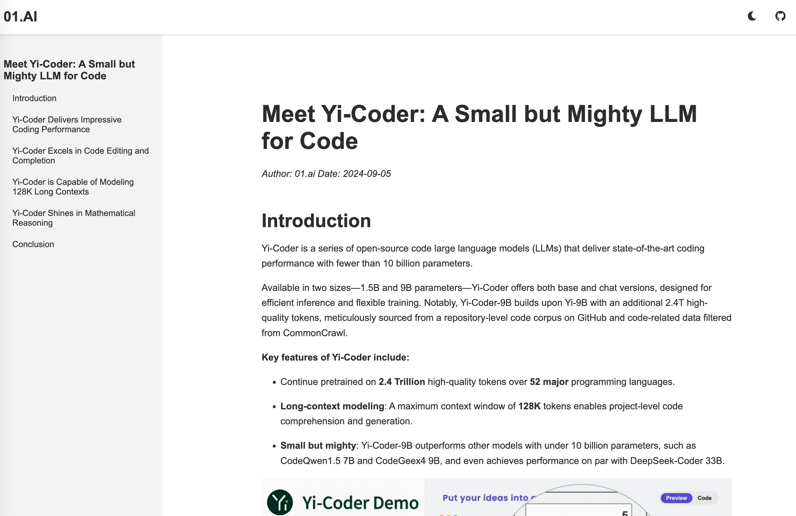 Yi-Coder