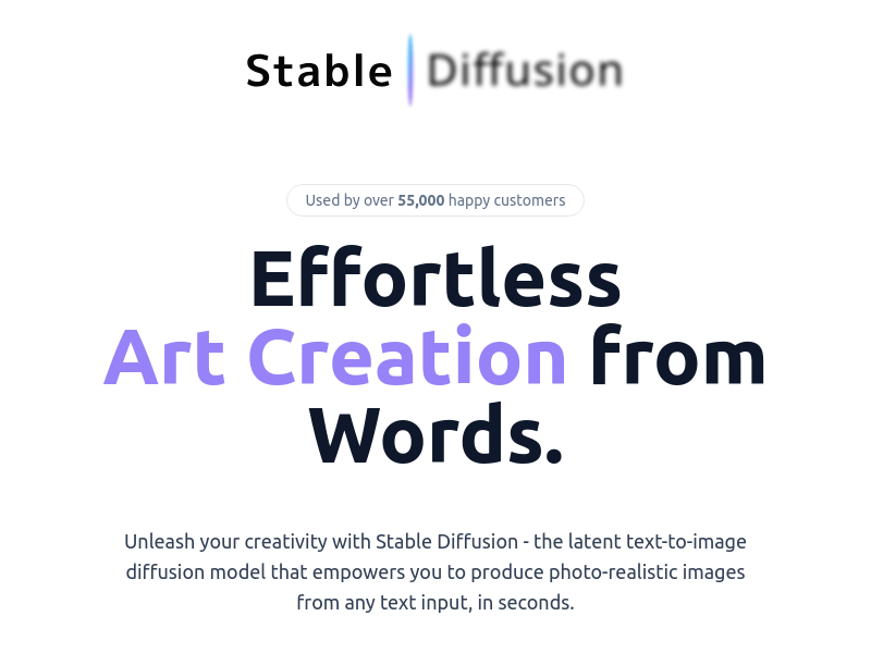 Stable Diffusion Model