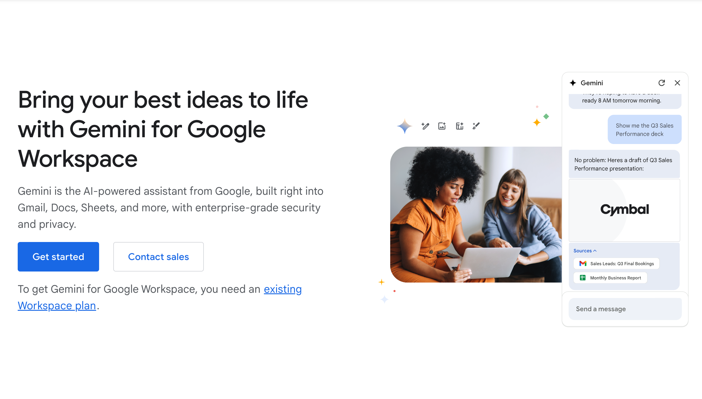 Gemini for Google Workspace