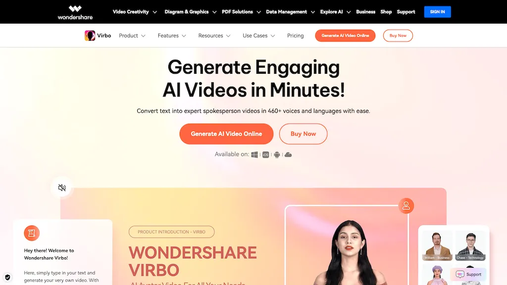 Virbo AI Video Generator