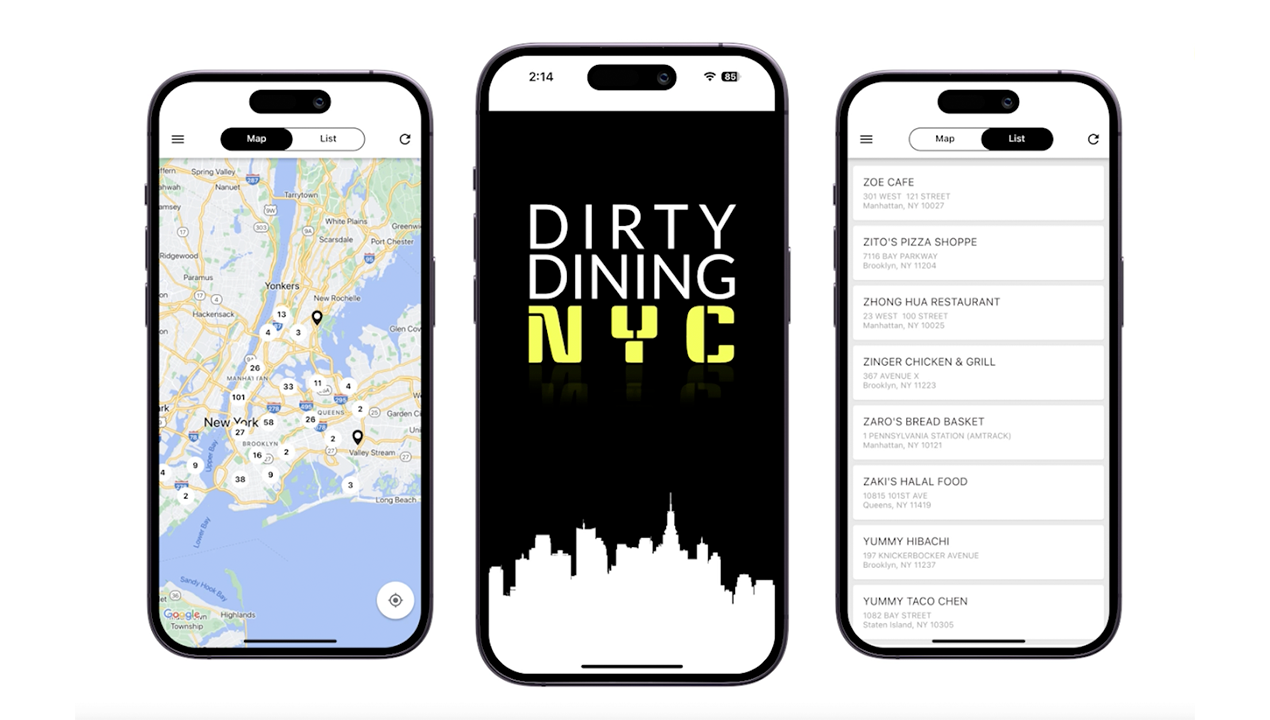 Dirty Dining NYC App