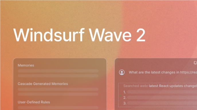 Windsurf releases Wave 2 version: supports networking and storage context