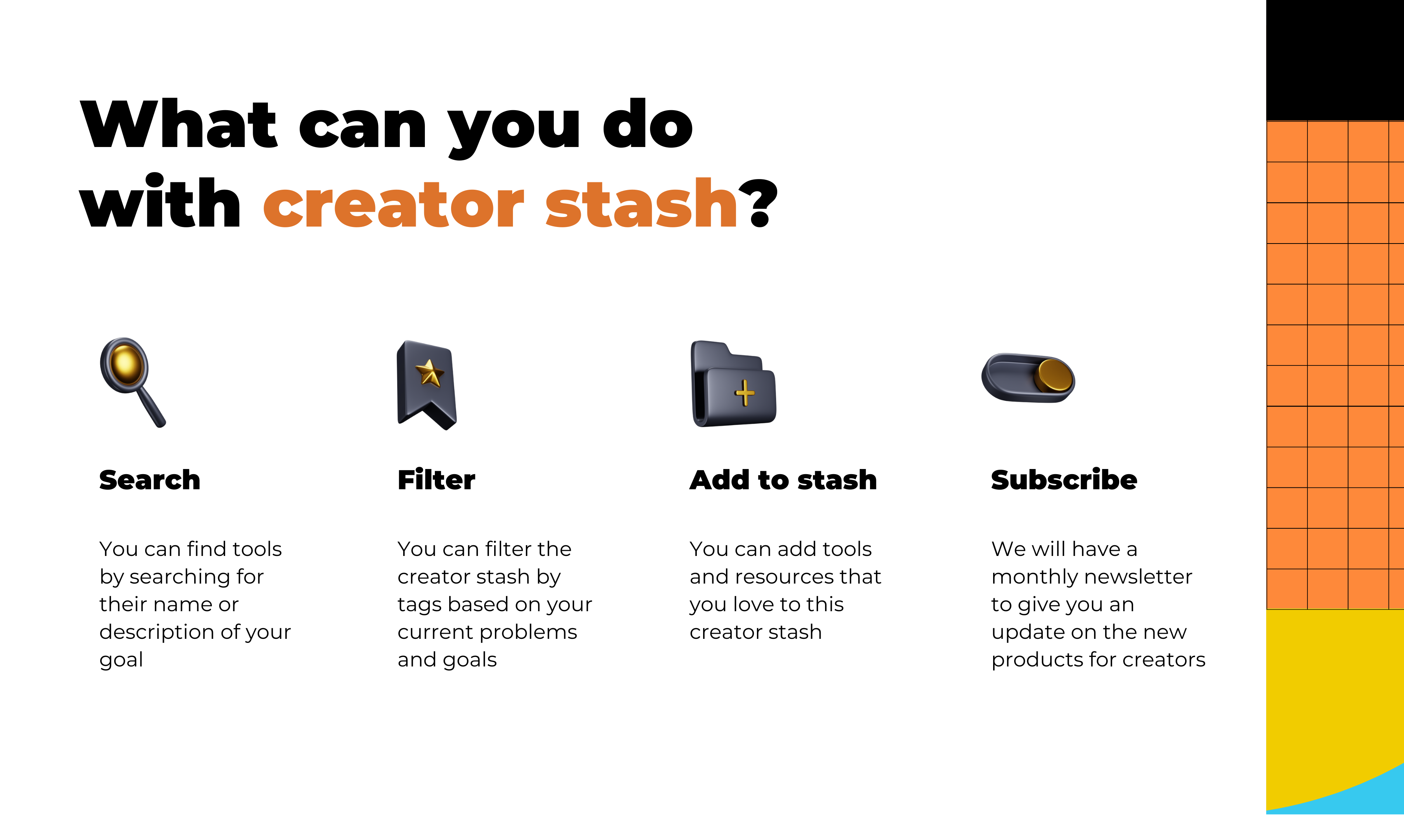 Creator Stash