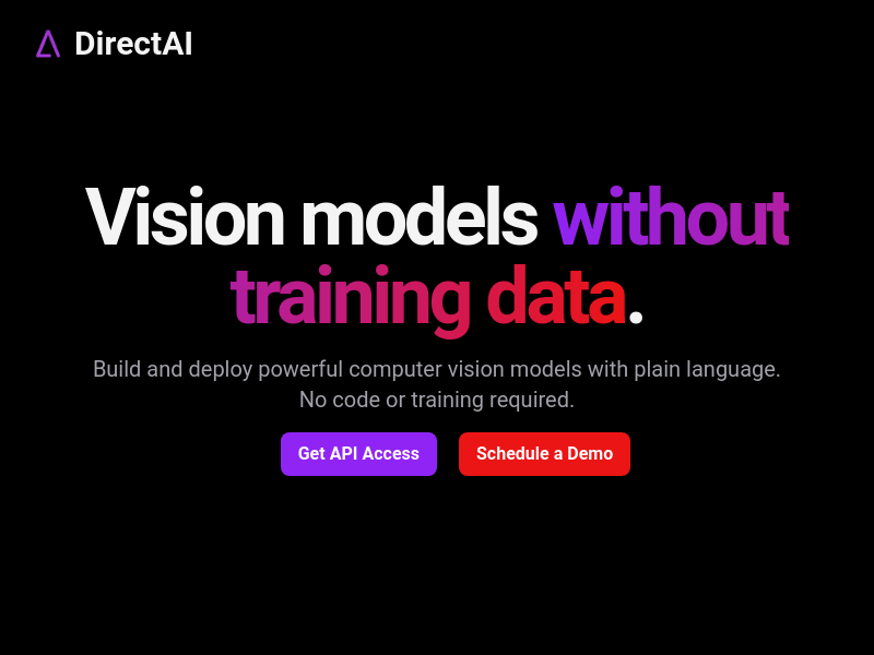 Computer Vision with DirectAI