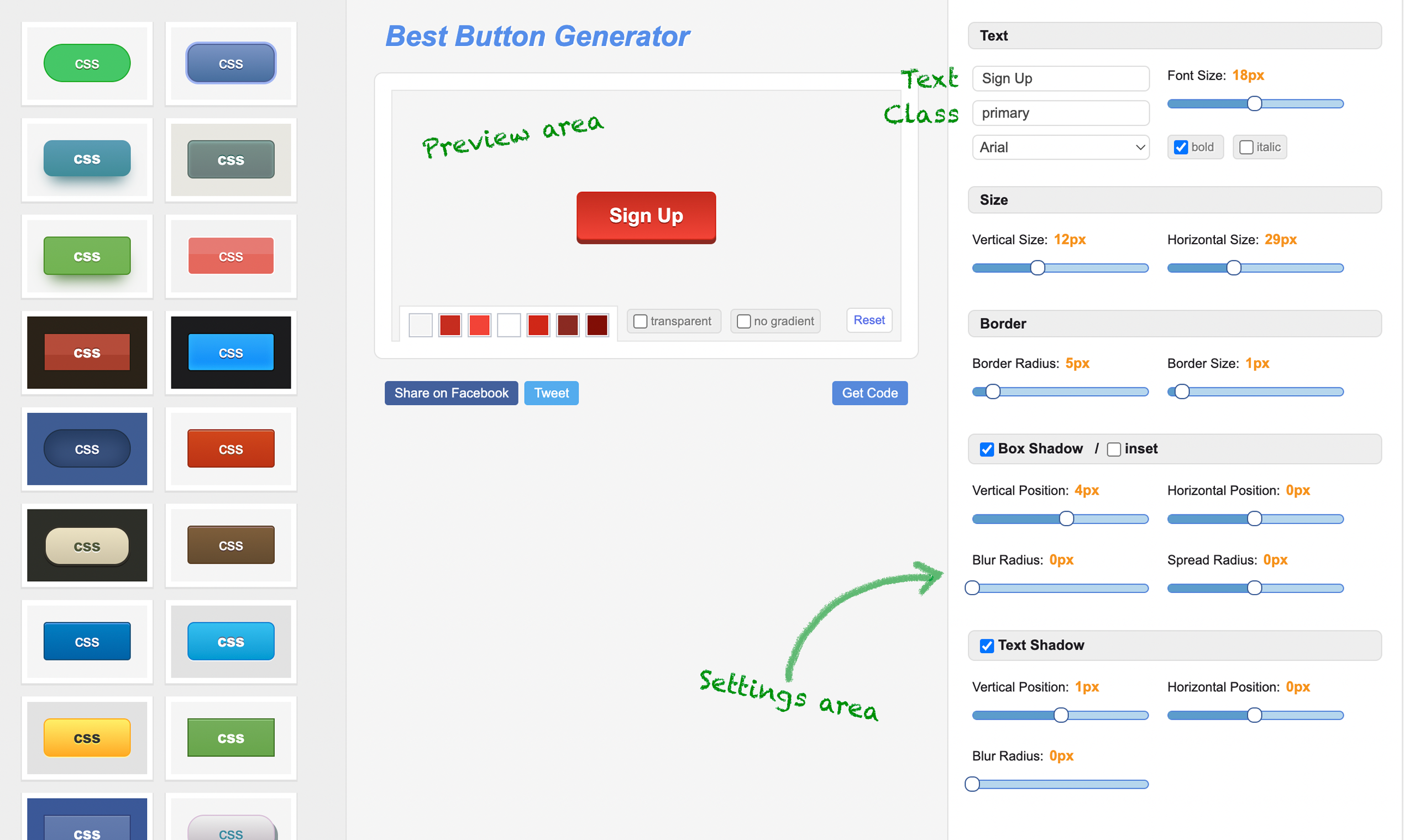 Best Button Generator