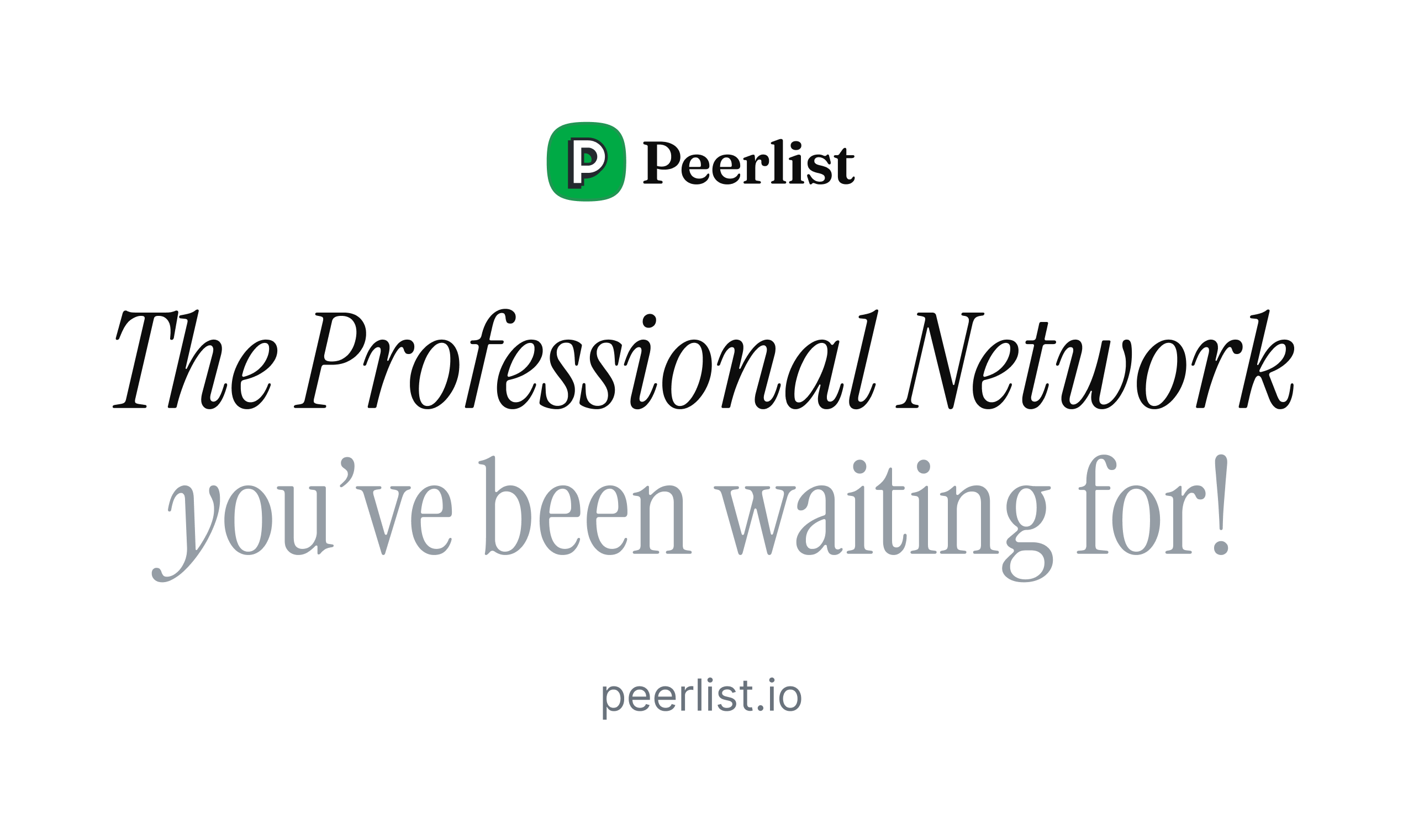 Peerlist