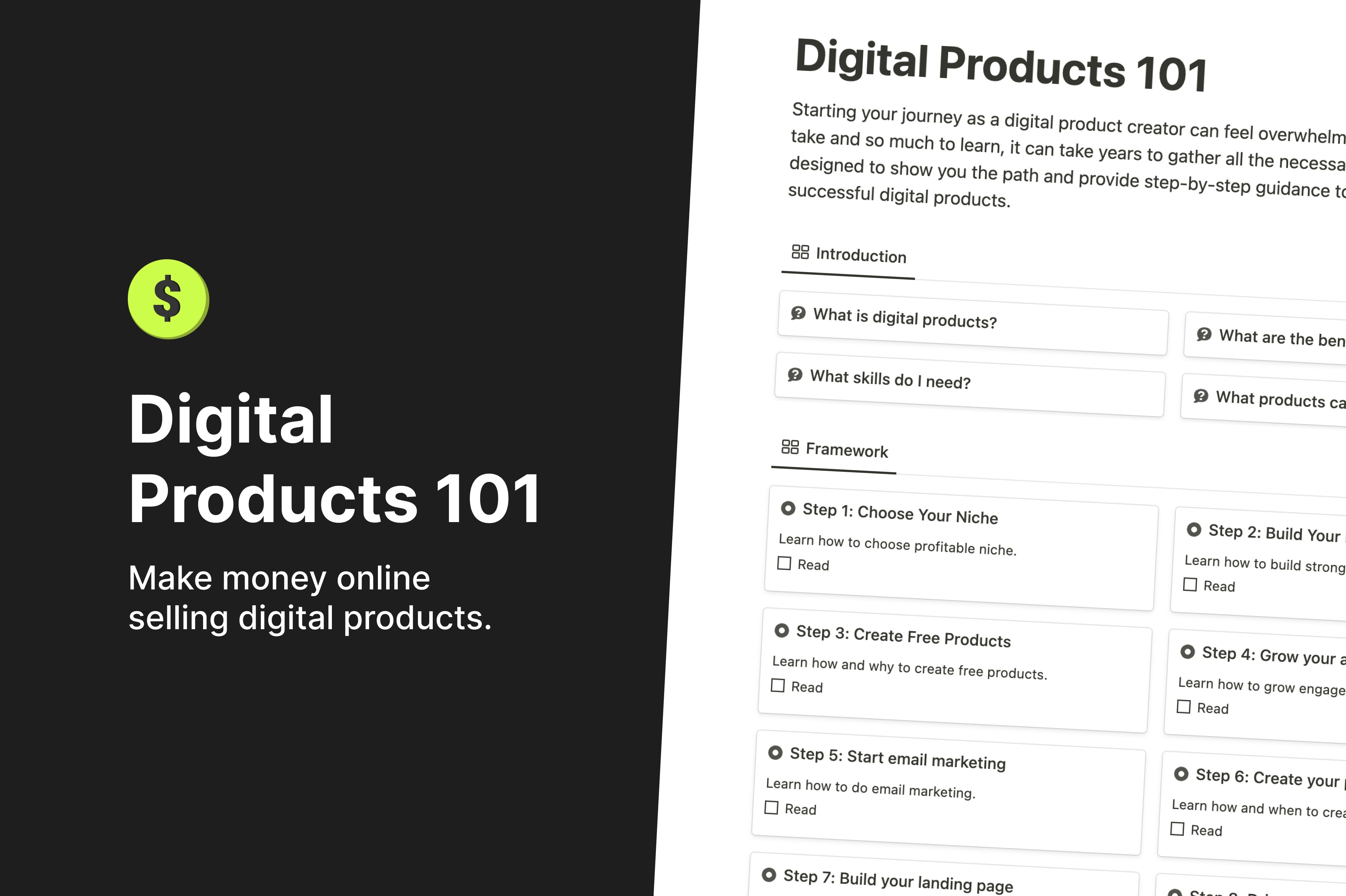 Digital Products 101