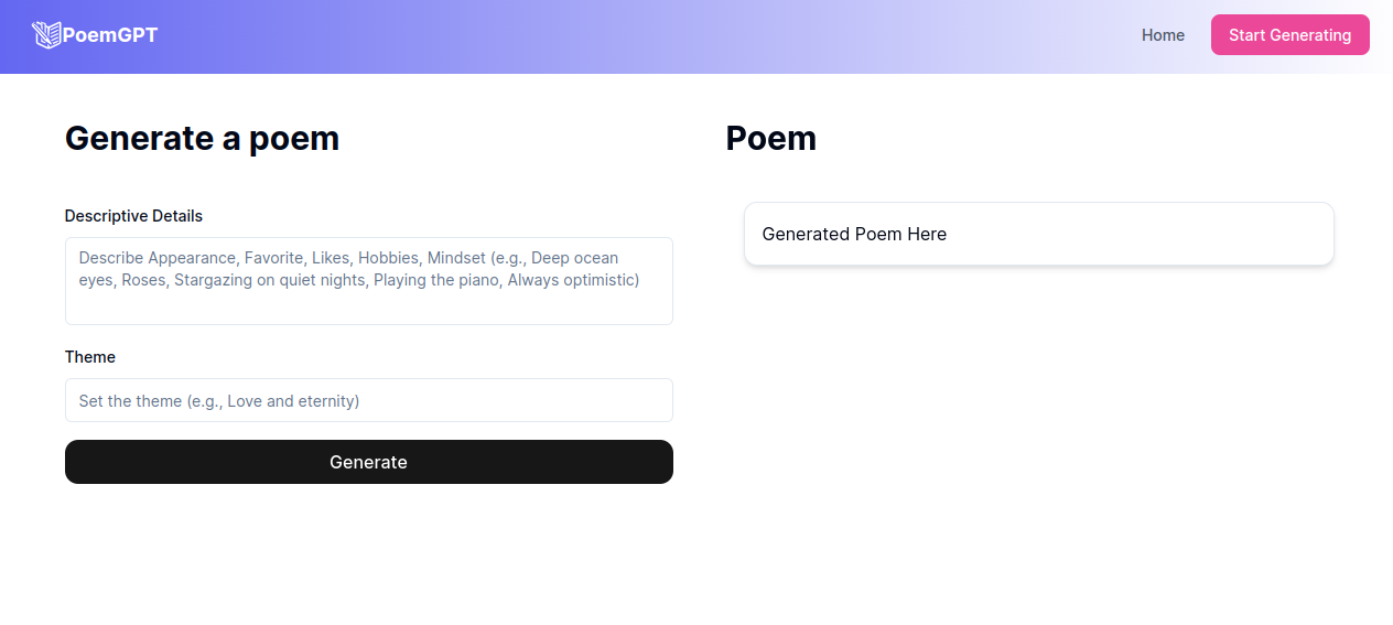 PoemGPT