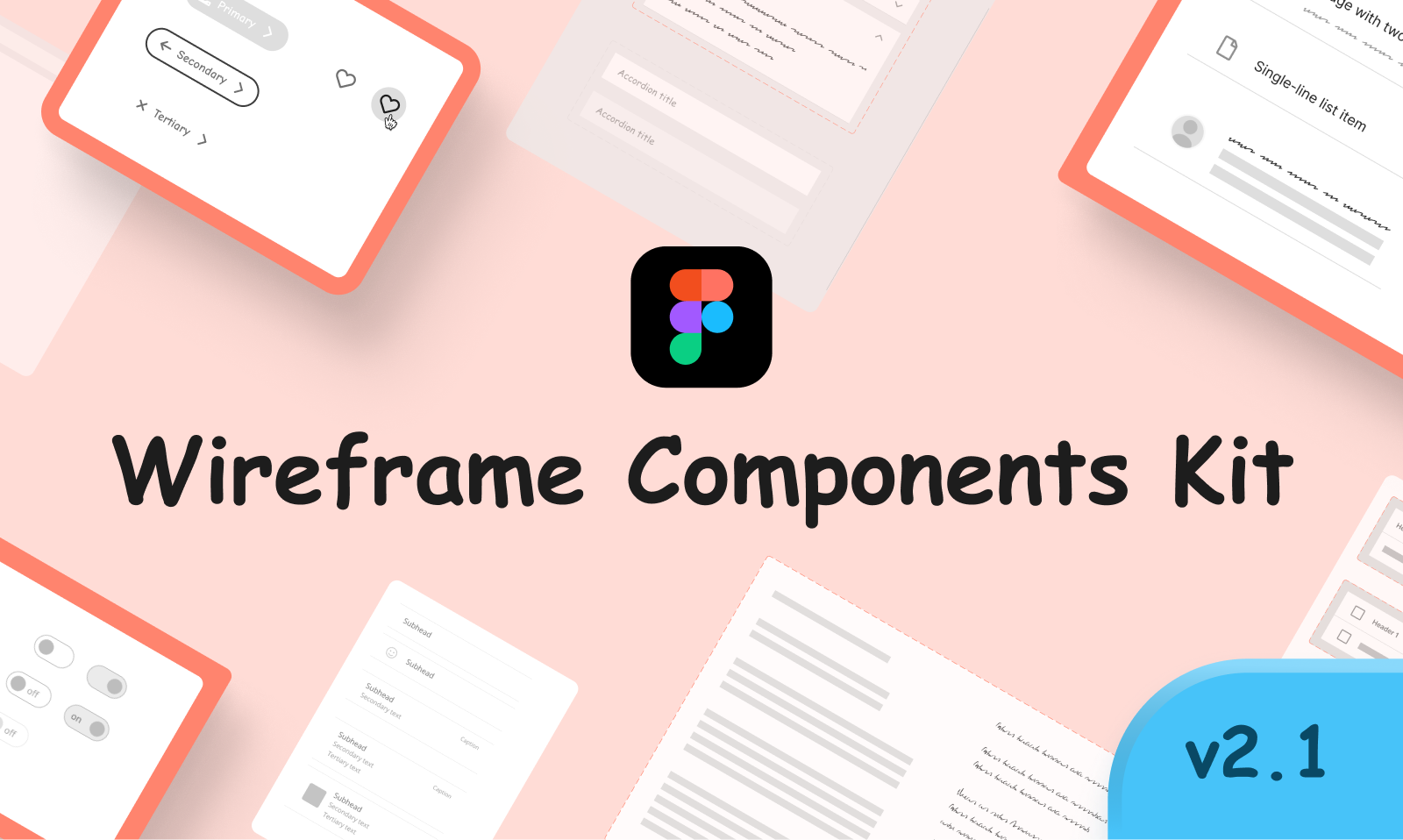 Wireframe Components Kit