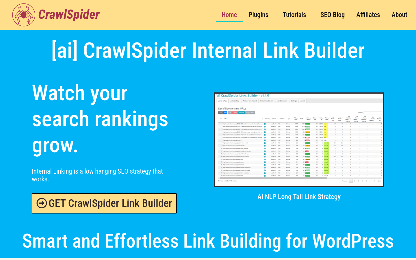 CrawlSpider Internal Link Builder