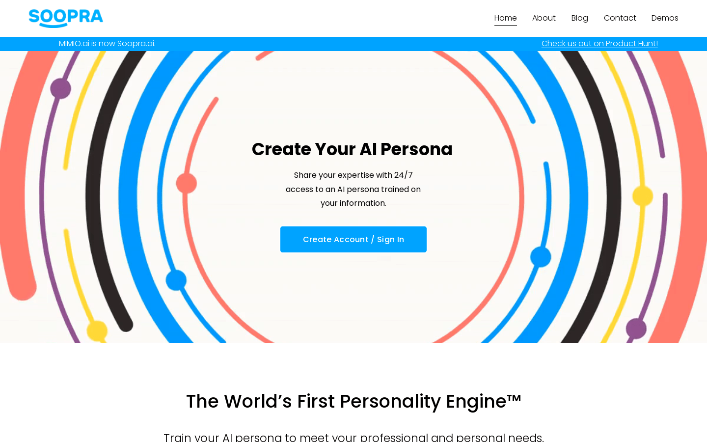 Soopra AI Personality Engine