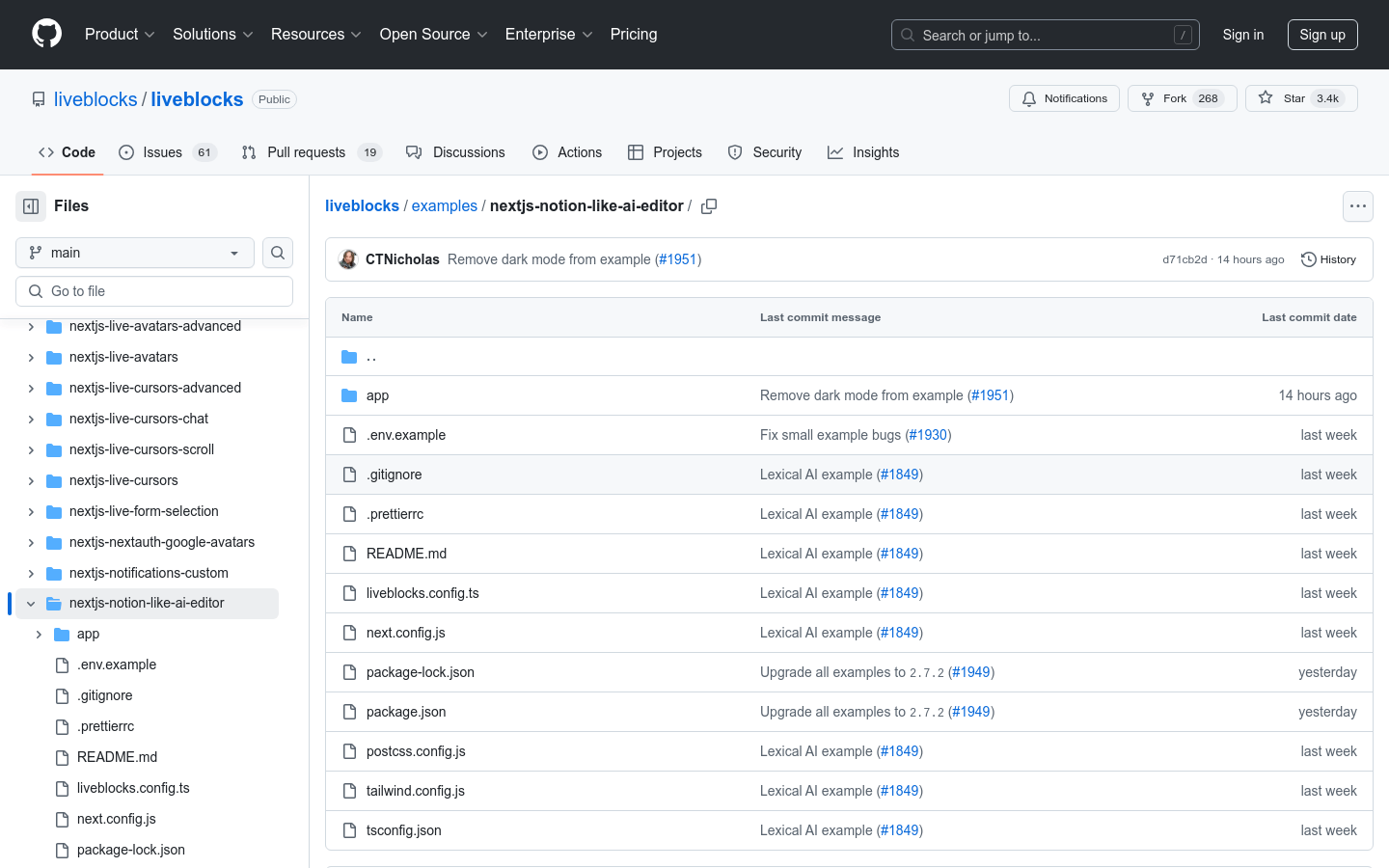 Notion-like AI Editor (Lexical)