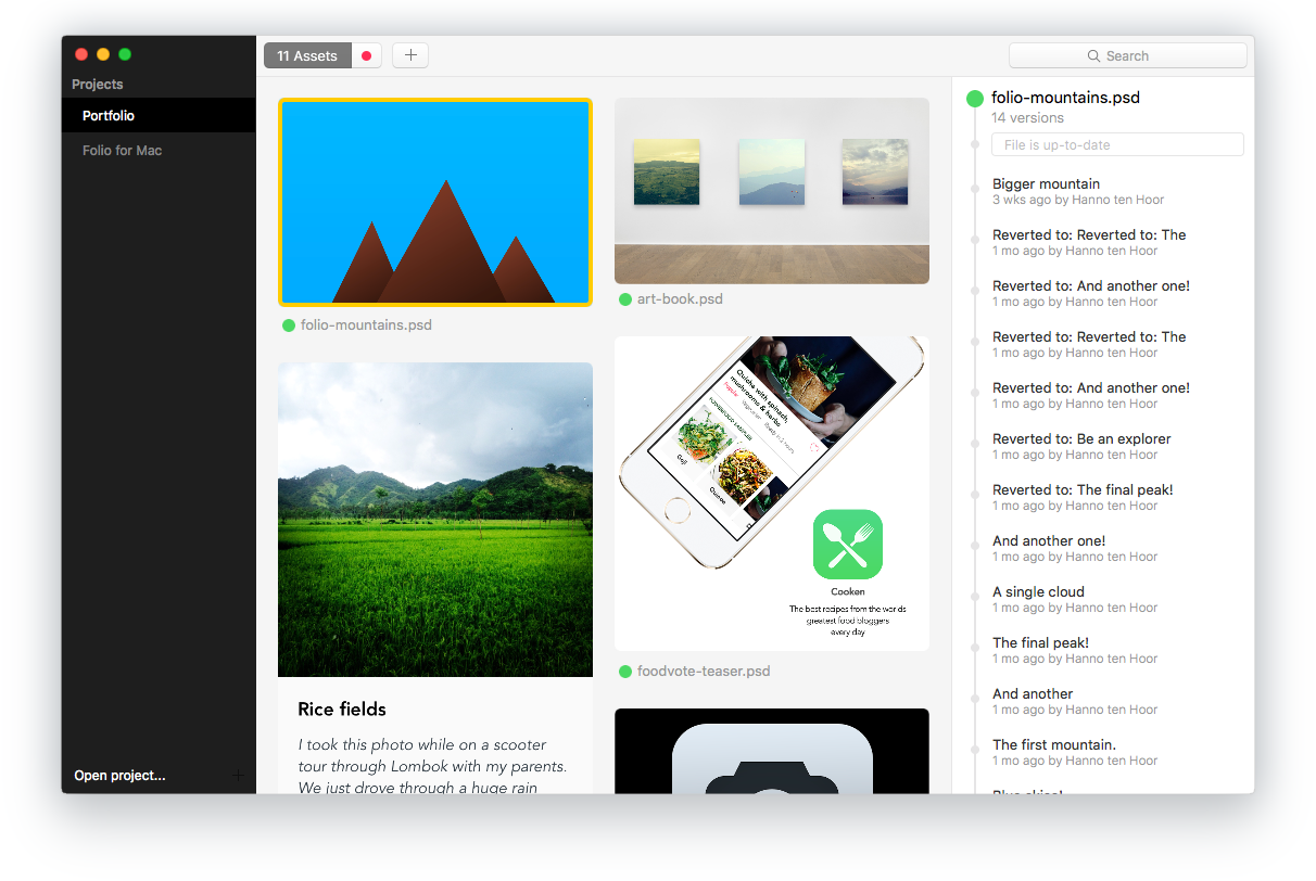 Folio for Mac