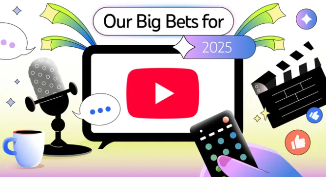 YouTube's strategy for 2025: AI innovation helps creators and content recommendations