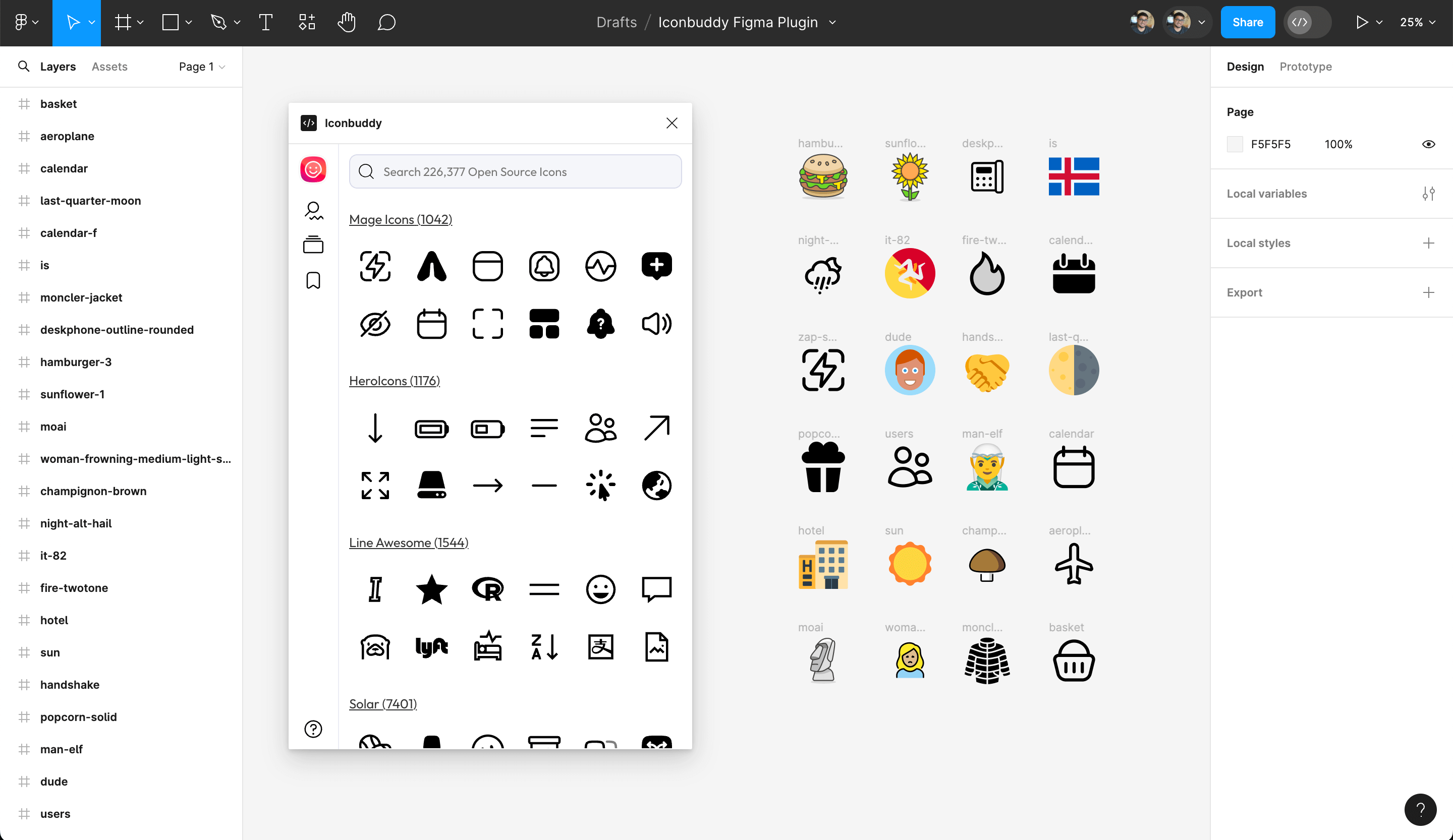Iconbuddy Figma Plugin