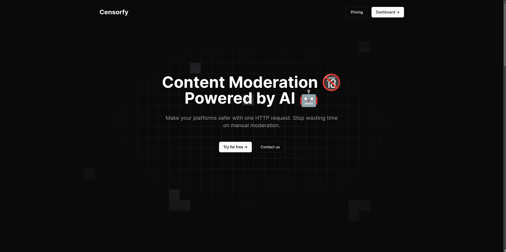 Censorfy - AI Content Moderation