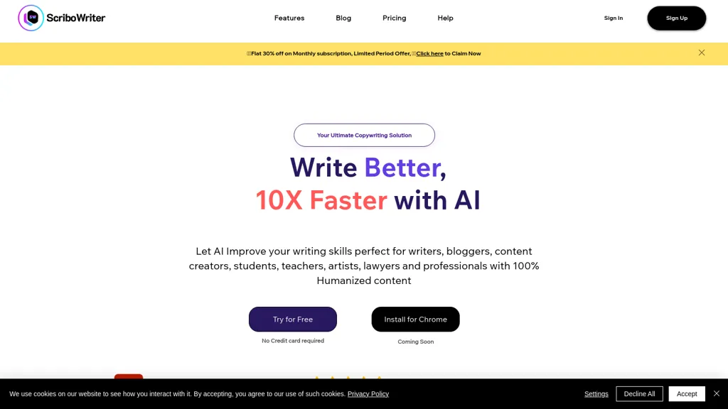 ScriboWriter AI