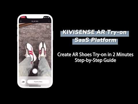 Kivisense AR Sneaker Try-on