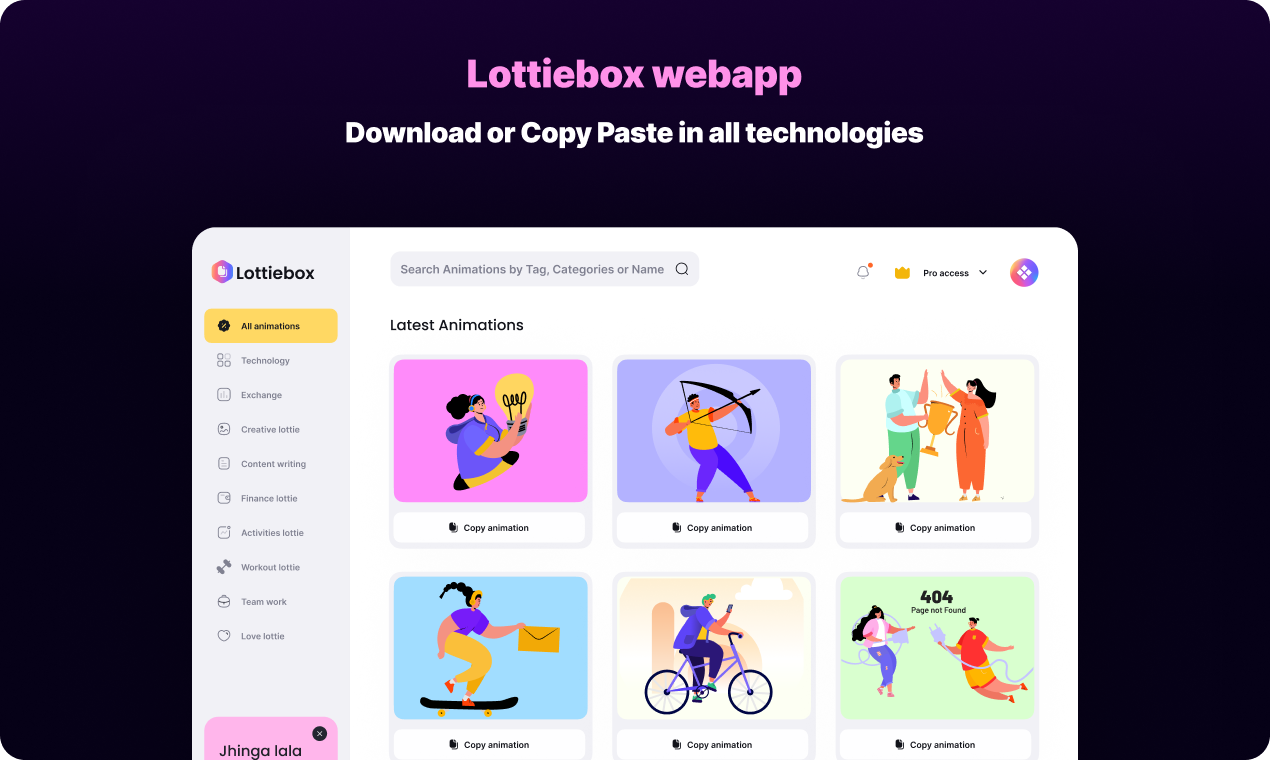 Lottiebox