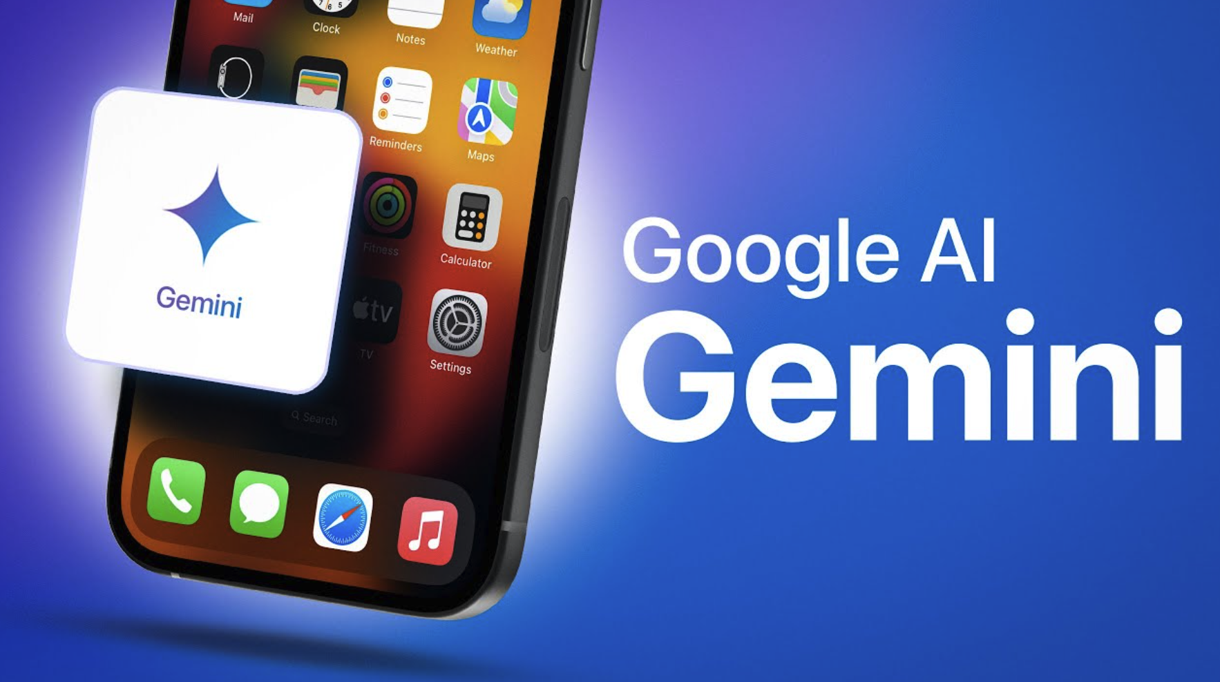 如何在iPhone 主屏幕上添加Google Gemini 快捷方式