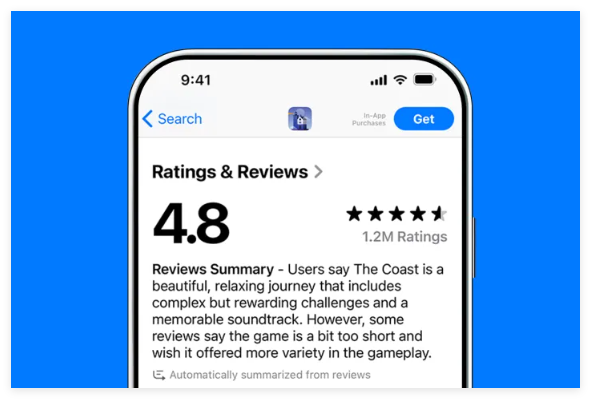 Apple iOS 18.4 update: AI generates app review summary to simplify user feedback