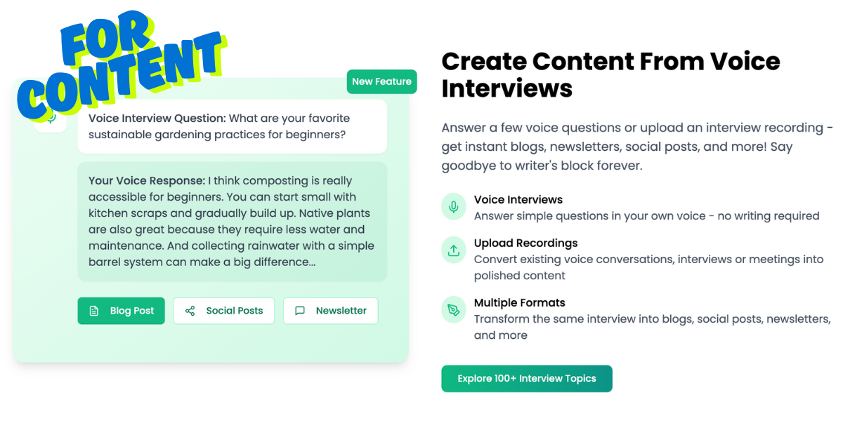 Your Interviewer
