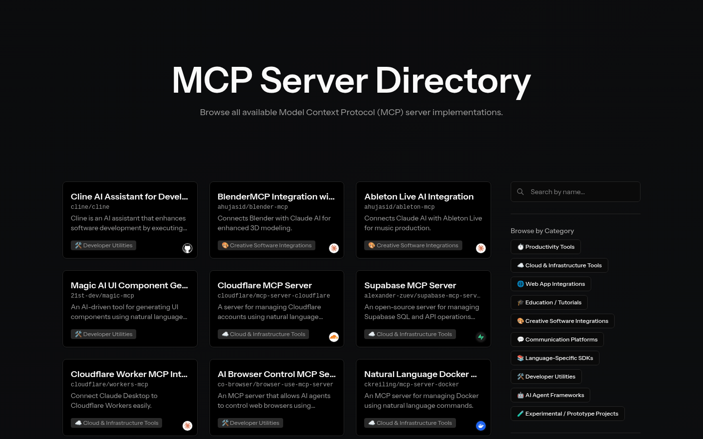 MCP Dir