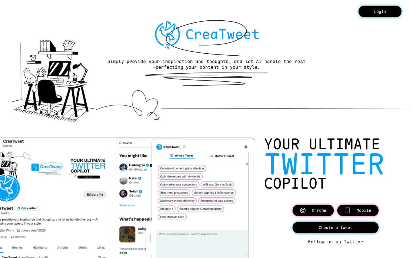 CreaTweet